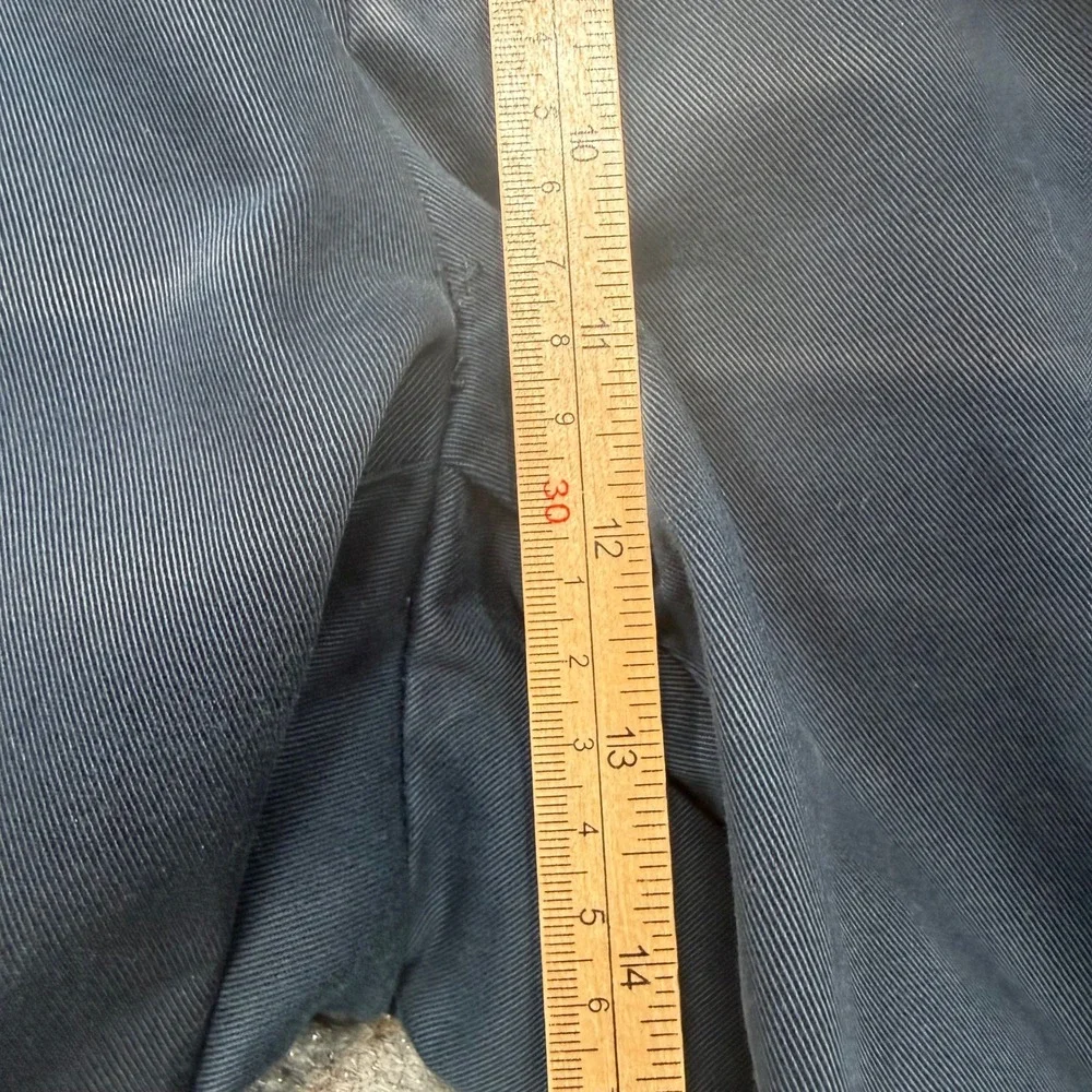 Polo Ralph Lauren Prospect Pants Mens 35x32 Navy Blue Cotton‎ Chino Straight Leg